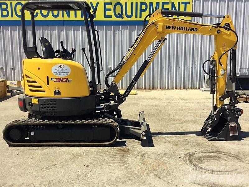 New Holland E30C Εκσκαφάκι (διαβολάκι) < 7t