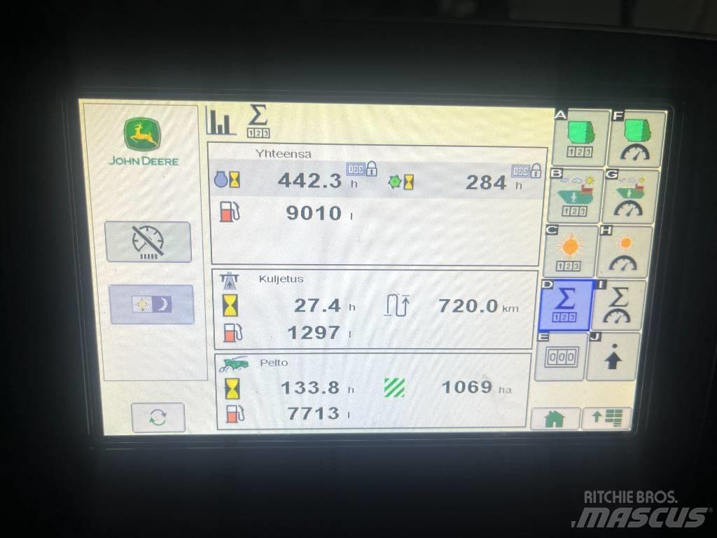 John Deere 9700i Μηχανές χορτονομής