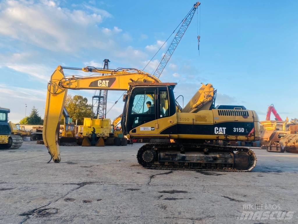 CAT 315 D L Εκσκαφείς με ερπύστριες