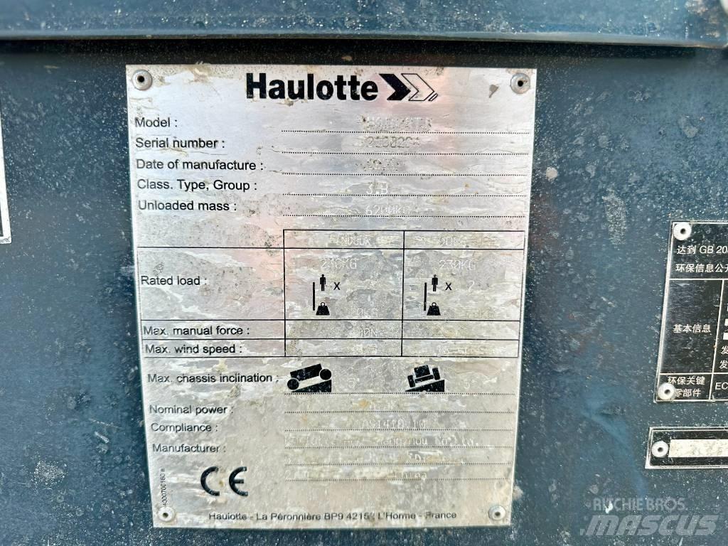 Haulotte HA16RTJ Ανυψωτήρες με αρθρωτό βραχίονα