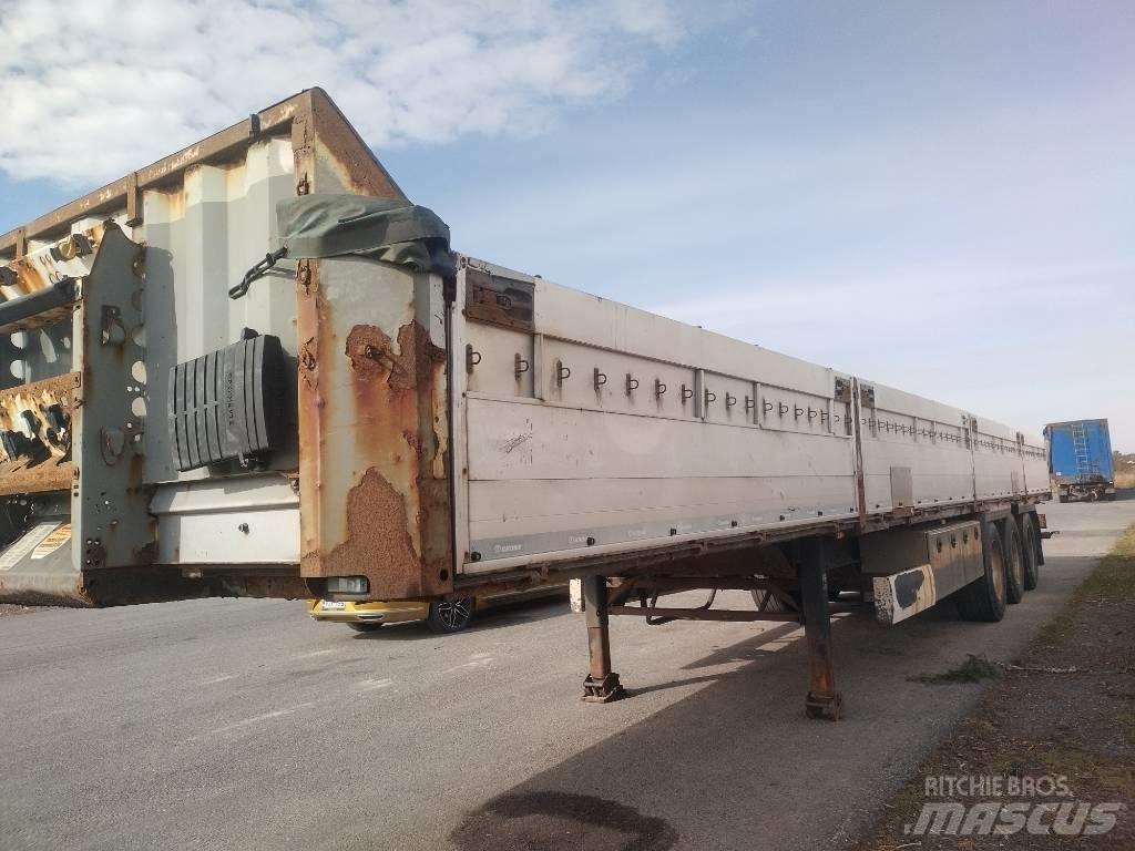 Krone alumiinilaidat Επίπεδες/πλευρικώς ανοιγόμενες ημιρυμούλκες