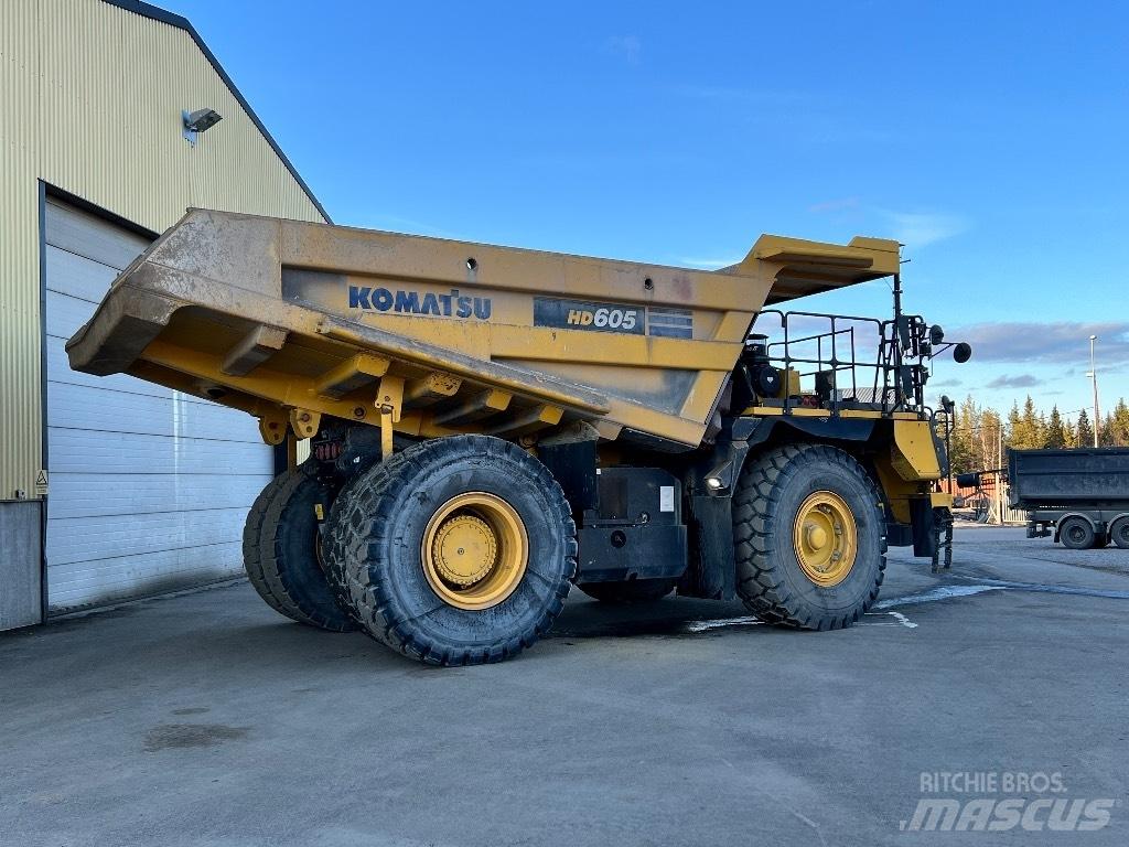 Komatsu 605-8 Άκαμπτα Dumper με ανατρεπόμενο κάδο