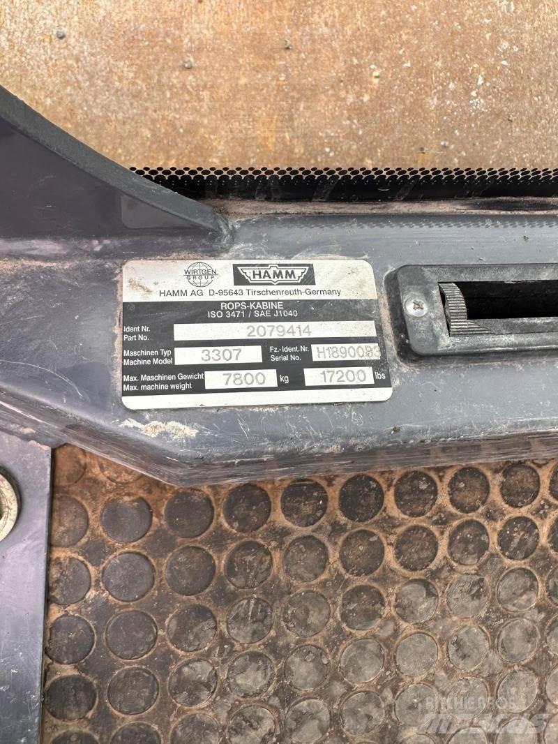 Hamm 3307 Οδοστρωτήρες μονού κυλίνδρου