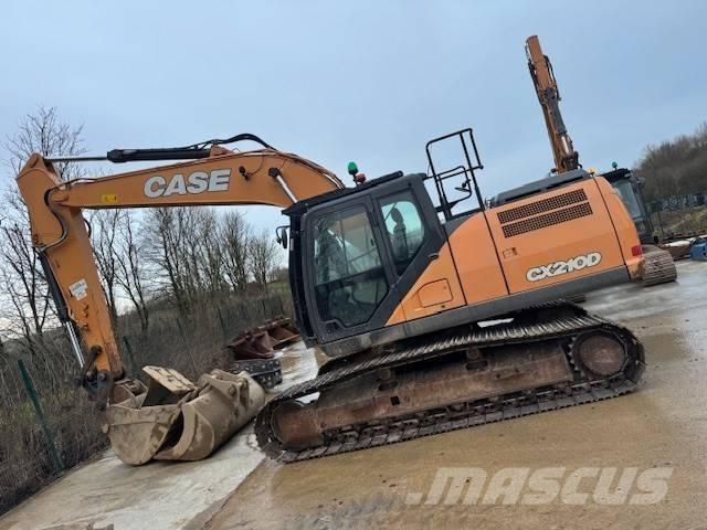 CASE CX 210 D Εκσκαφείς με ερπύστριες
