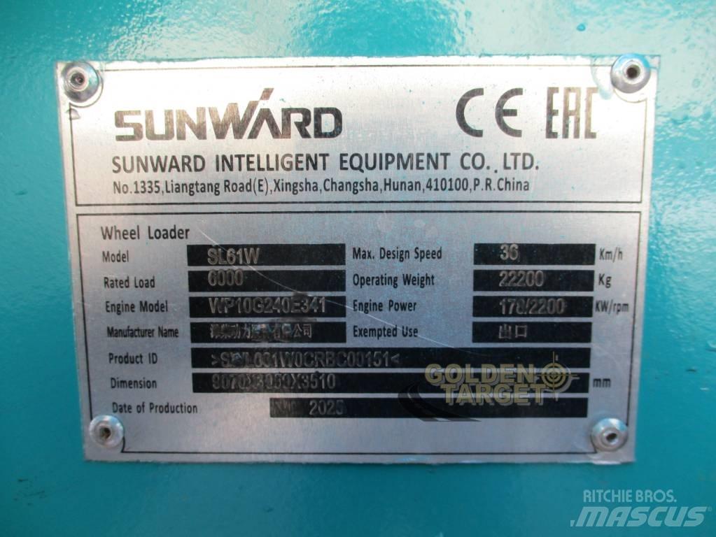 Sunward SL61W Φορτωτές με λάστιχα (Τροχοφόροι)