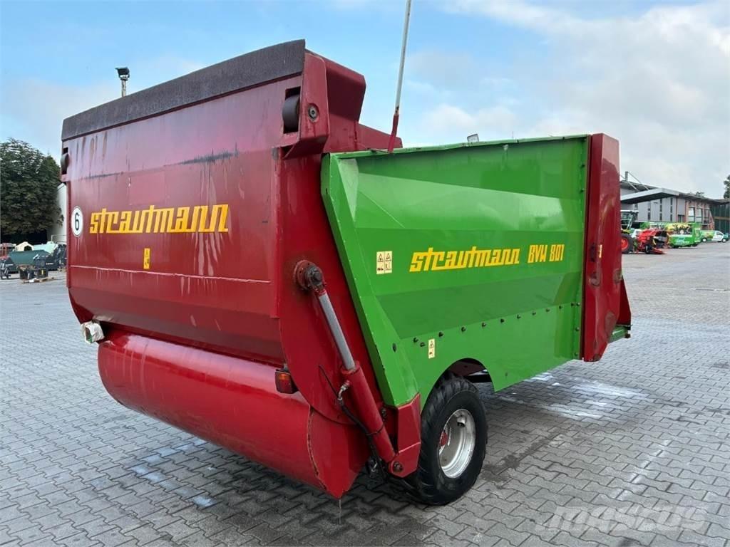Strautmann BVW 801 Χοάνες εισαγωγής, φυσητήρες και ανυψωτές