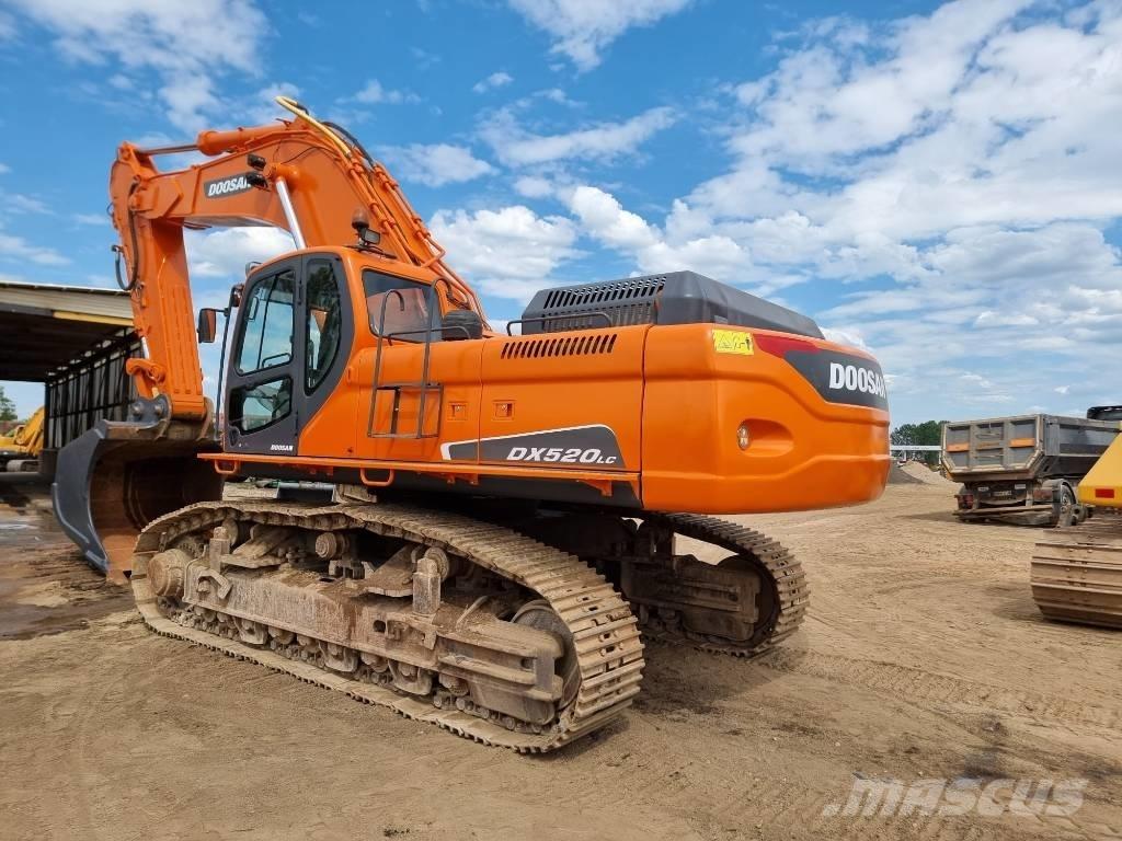 Doosan DX 520 LC Εκσκαφείς με ερπύστριες