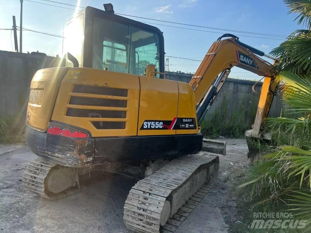 Sany sy55cpro Εκσκαφείς με ερπύστριες
