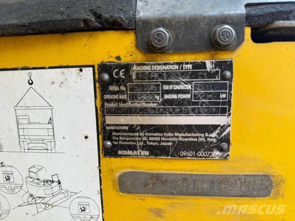 Komatsu PC 138 US-11 Εκσκαφείς με ερπύστριες