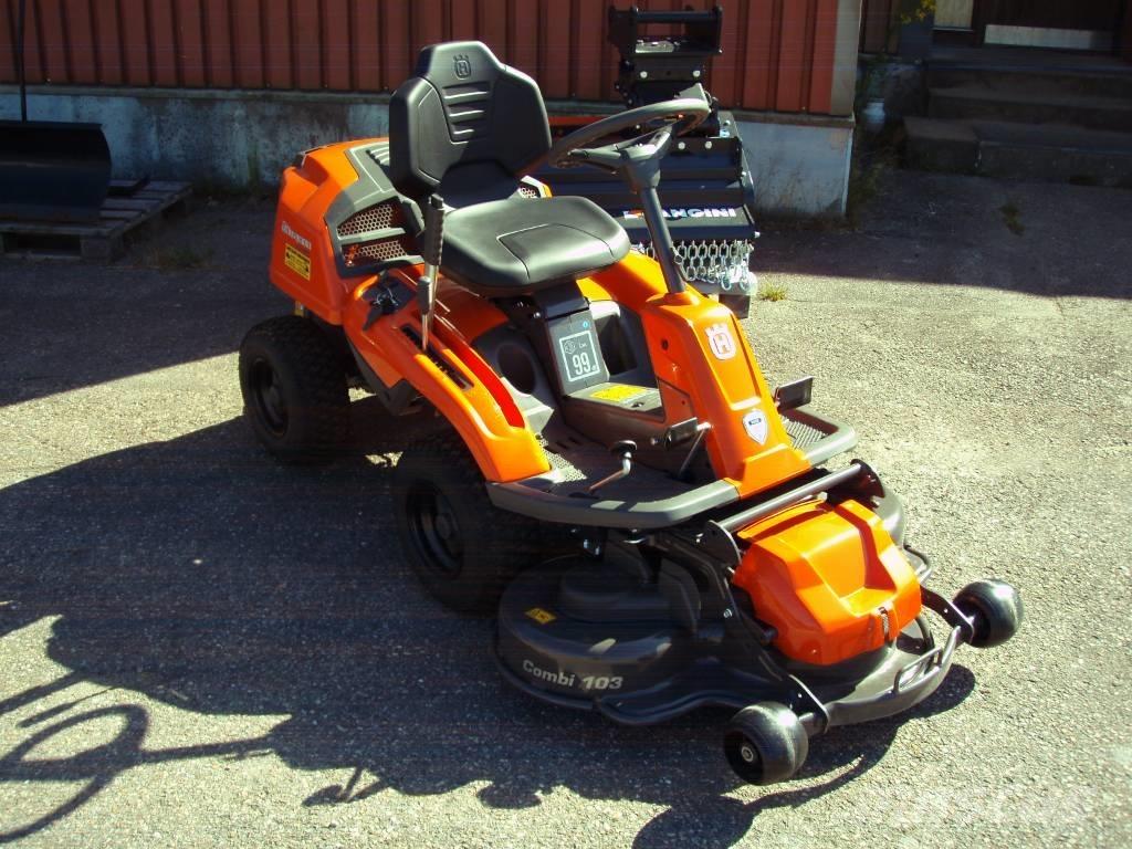 Husqvarna R 214 TC Χορτοκοπτικά με καθιστό χειριστή