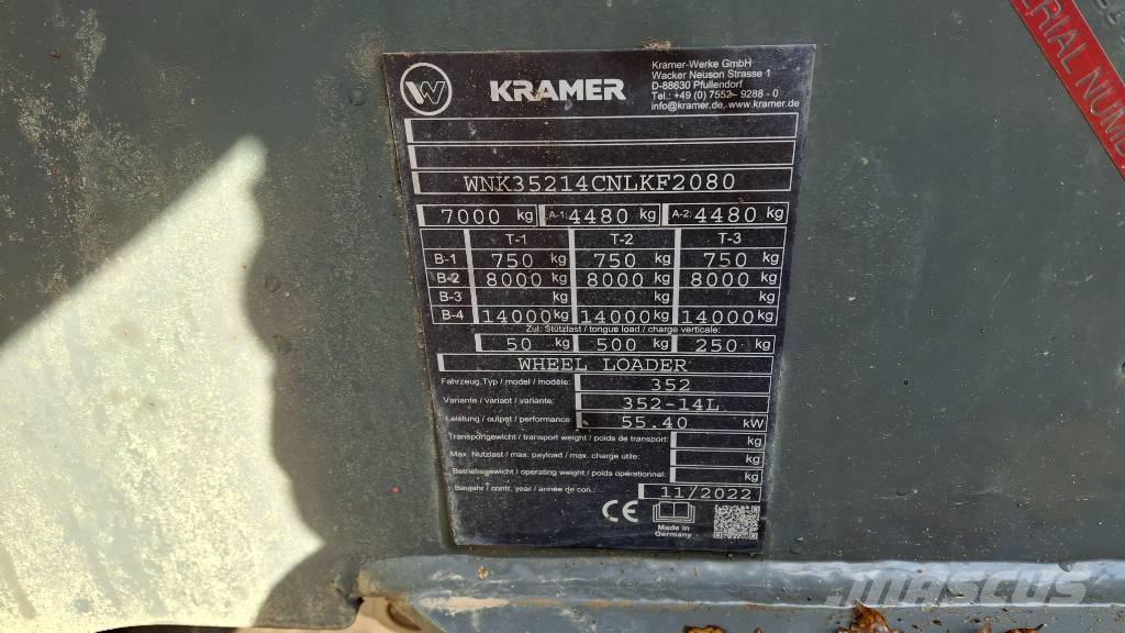 Kramer 8115 Φορτωτές με λάστιχα (Τροχοφόροι)