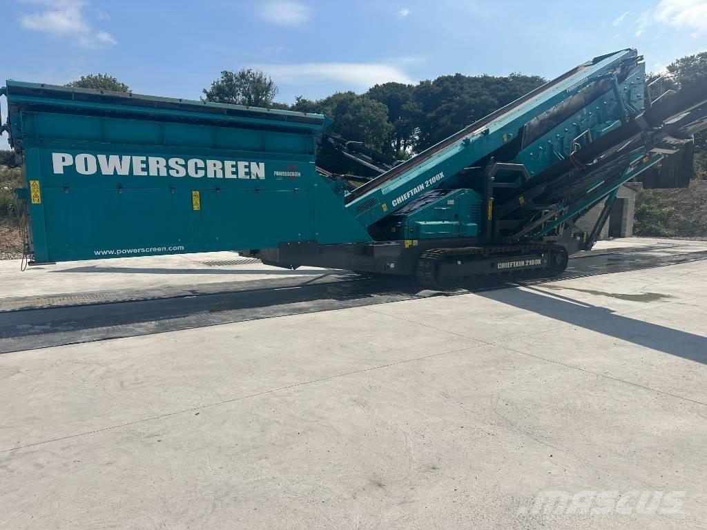 PowerScreen 2100X Κινητές μηχανές κοσκινίσματος