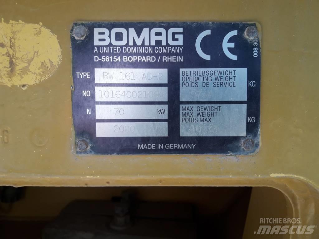 Bomag BW161AD-2 Οδοστρωτήρες διπλού κυλίνδρου