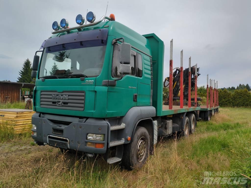 MAN TGA 33.430 Φορτηγά ξυλείας