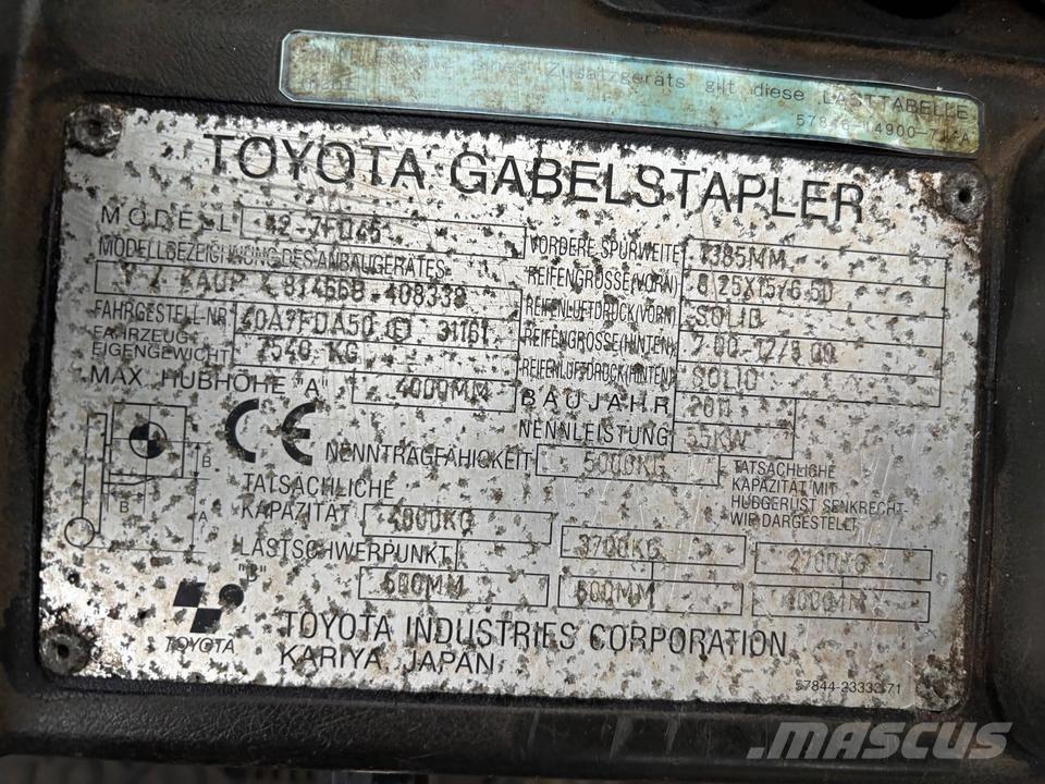 Toyota 7 FD 45 Πετρελαιοκίνητα Κλαρκ