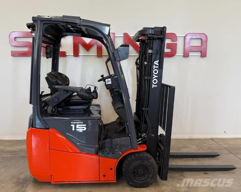 Toyota 10995 - 8FBET15 Ηλεκτρικά περονοφόρα ανυψωτικά κλαρκ
