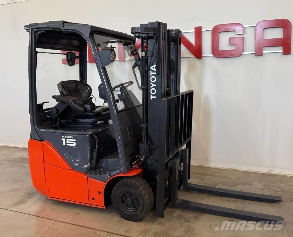 Toyota 10995 - 8FBET15 Ηλεκτρικά περονοφόρα ανυψωτικά κλαρκ