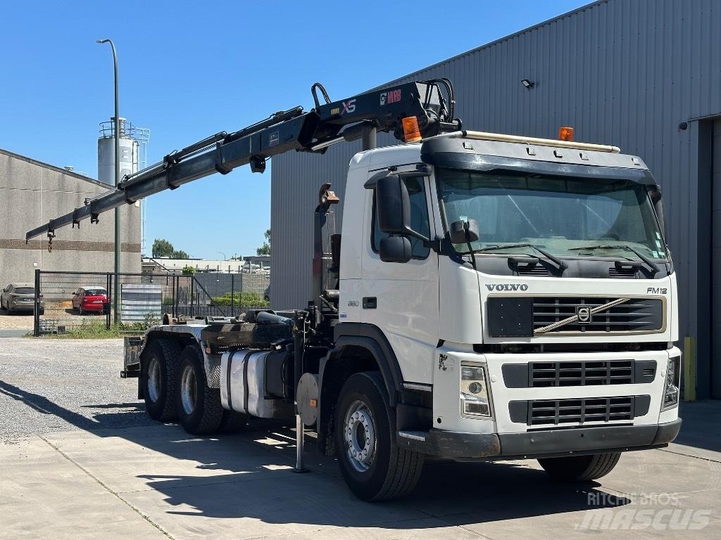 Volvo FM 12 380 Φορτηγά ανατροπή με γάντζο