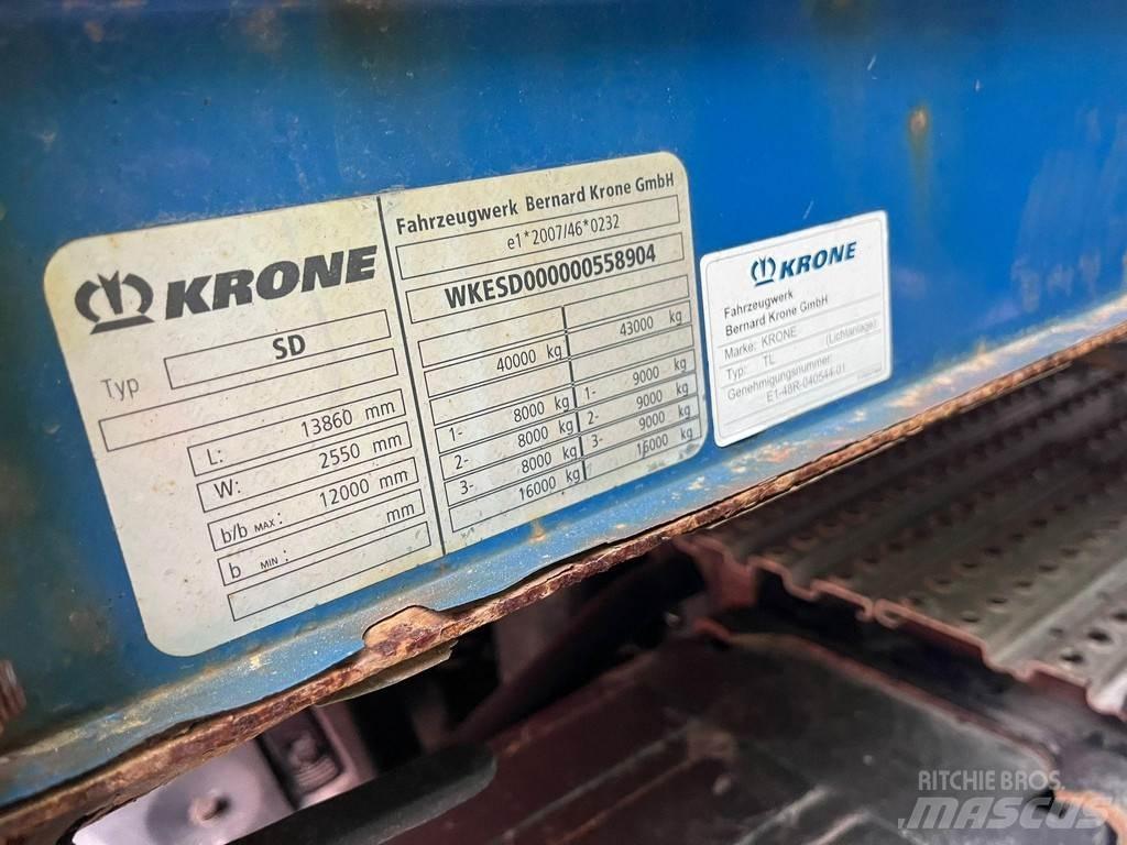 Krone SD Ημιρυμούλκες Κουρτίνα