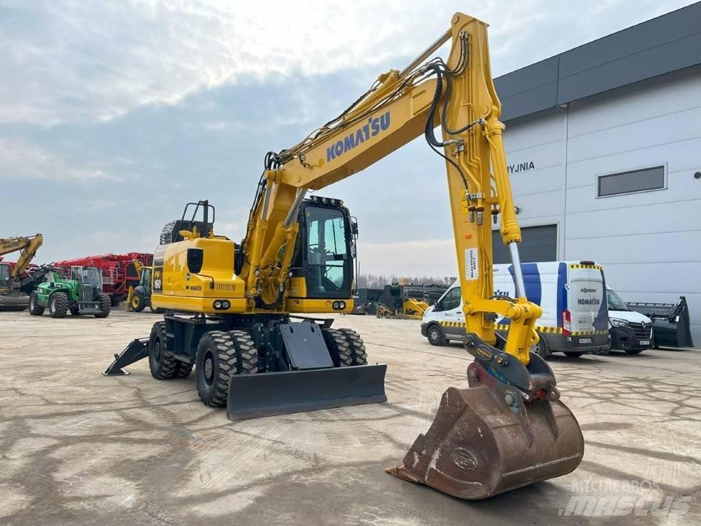 Komatsu PW160-11 Εκσκαφείς με τροχούς - λάστιχα