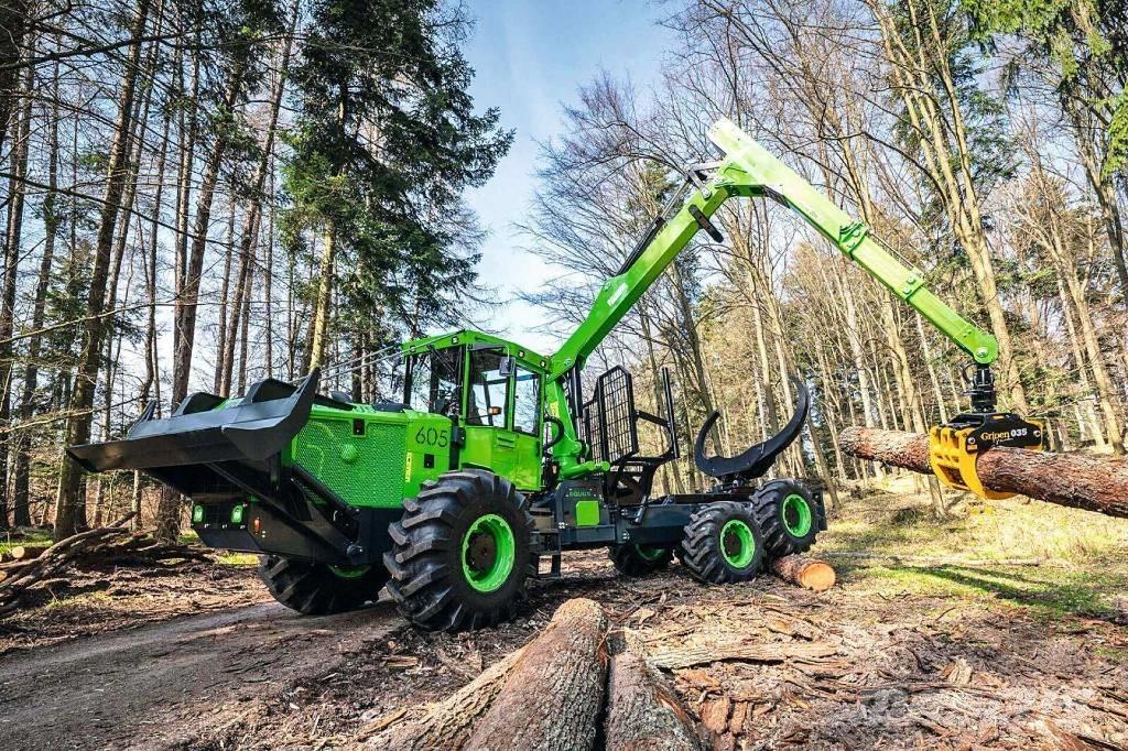 Equus 605 6WDC Μεταφορείς ξυλείας
