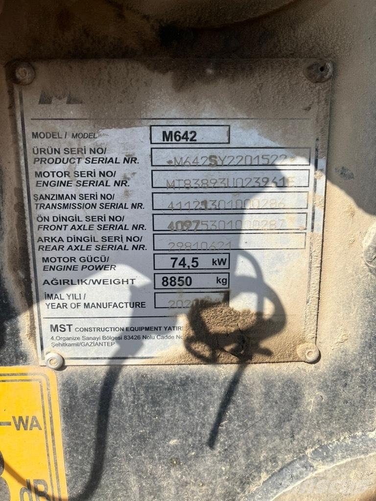 MST 642 Εκσκαφείς Φορτωτές τύπου JCB