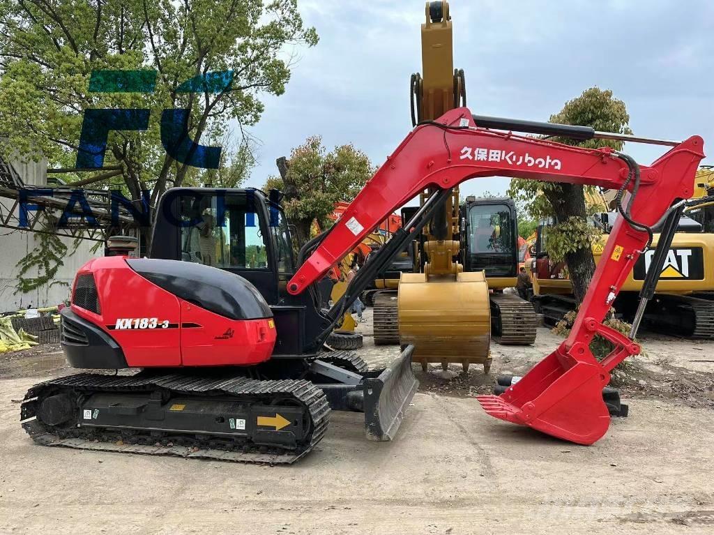 Kubota kx183 Εκσκαφείς με ερπύστριες