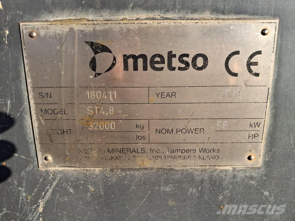 Metso ST4.8 Μηχανές κοσκινίσματος