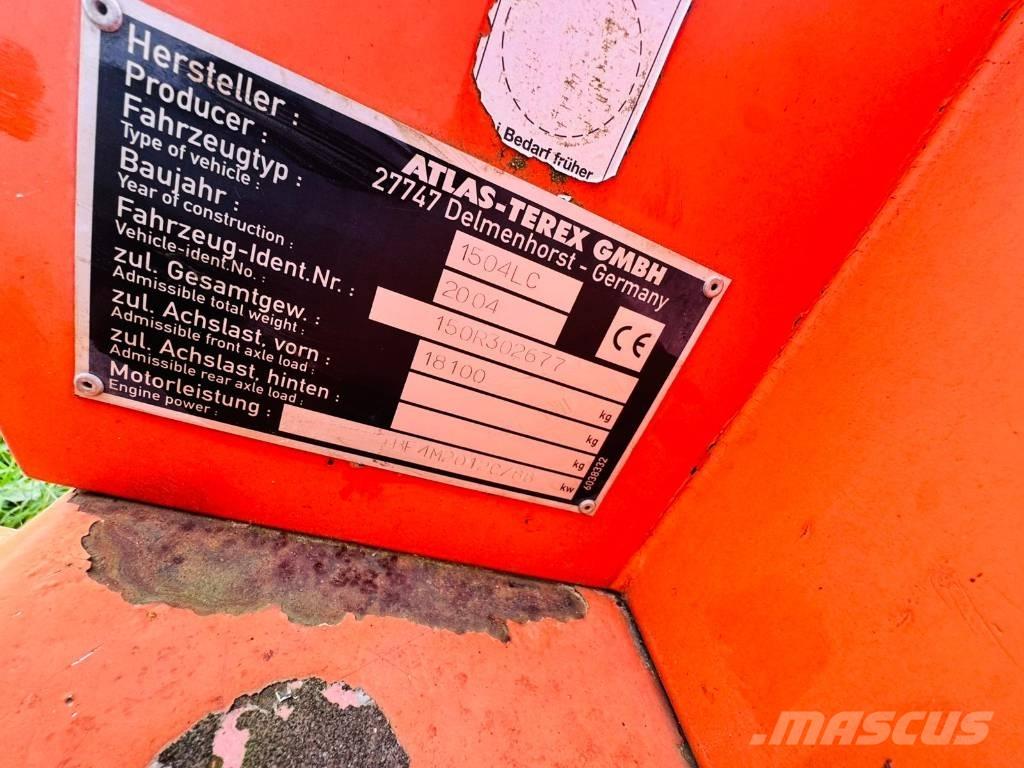 Atlas 1504 LC Εκσκαφείς με ερπύστριες
