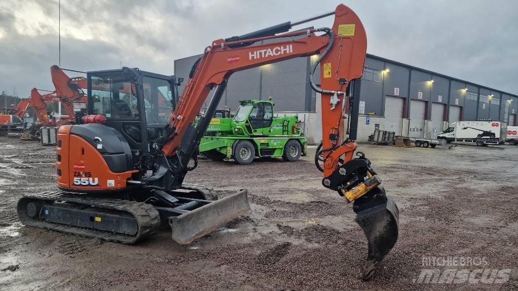Hitachi ZX55-6CLR Εκσκαφάκι (διαβολάκι) < 7t