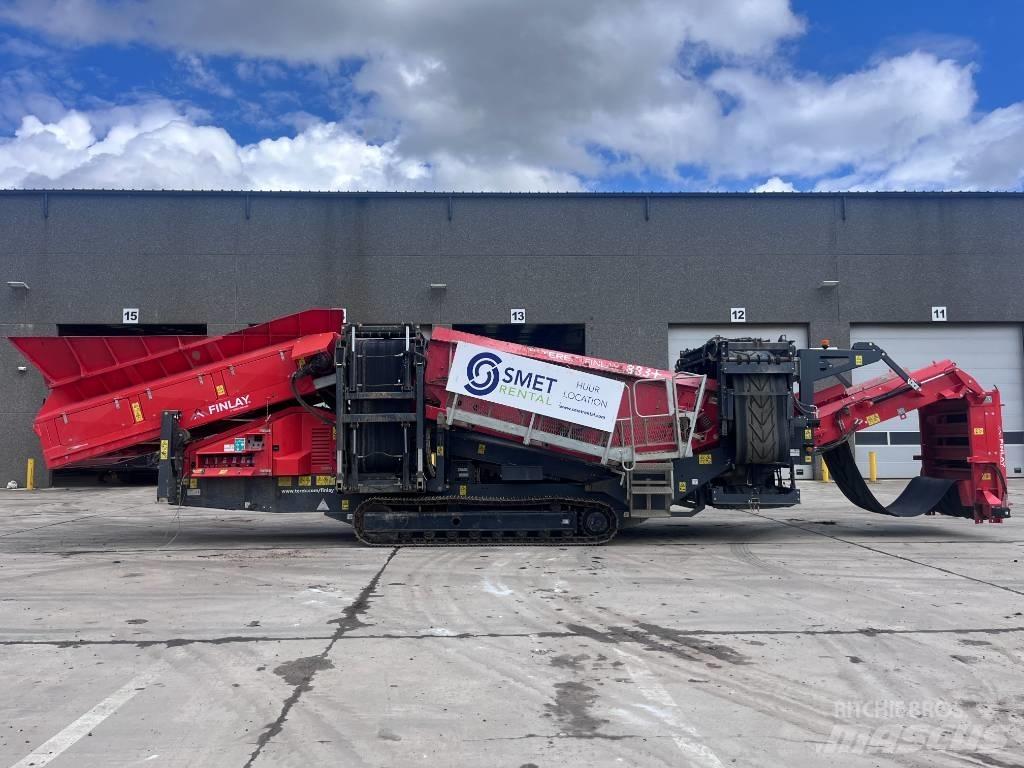 Terex Finlay 883+ Κινητές μηχανές κοσκινίσματος
