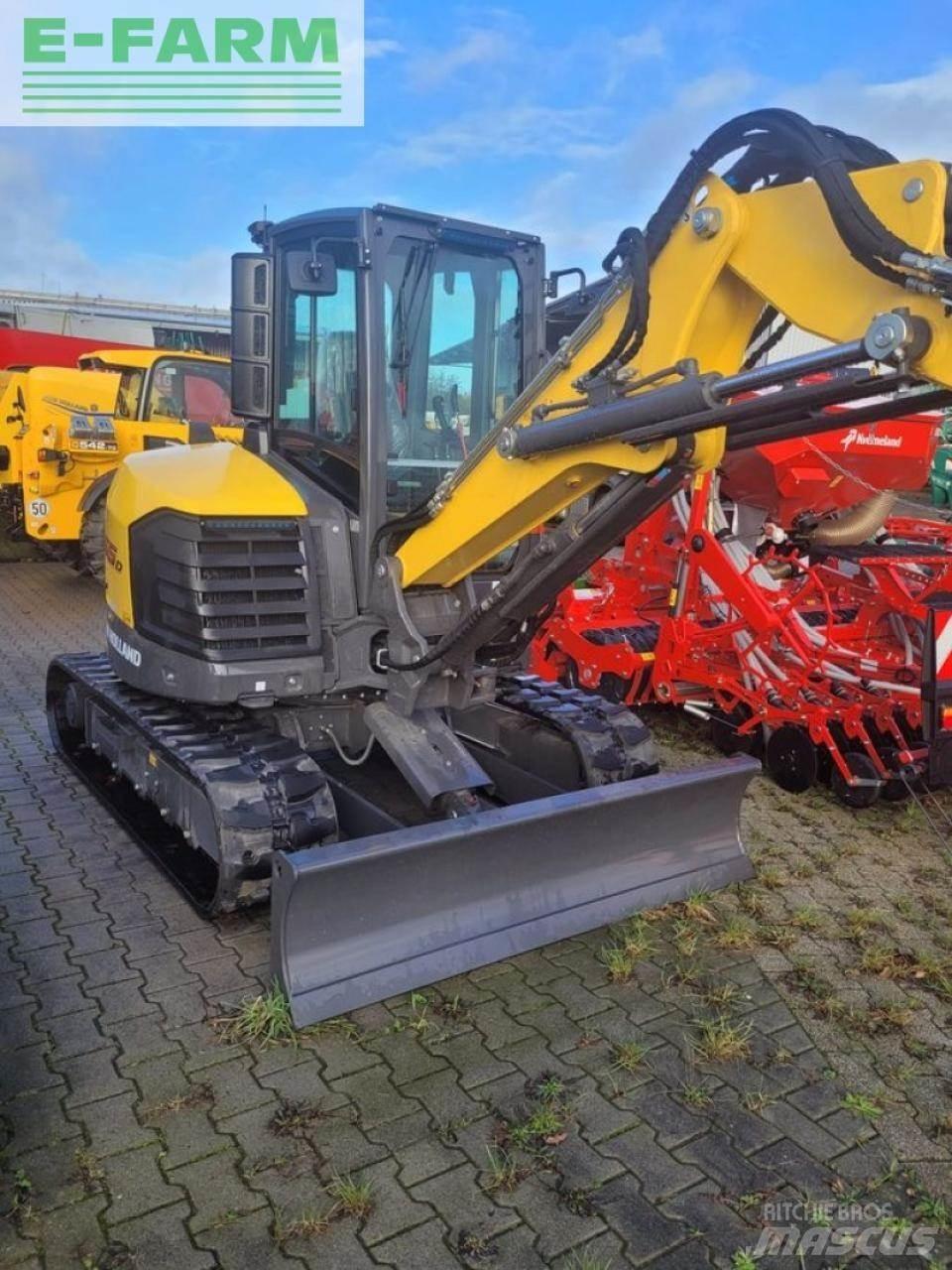 New Holland e55d Εκσκαφείς με τροχούς - λάστιχα