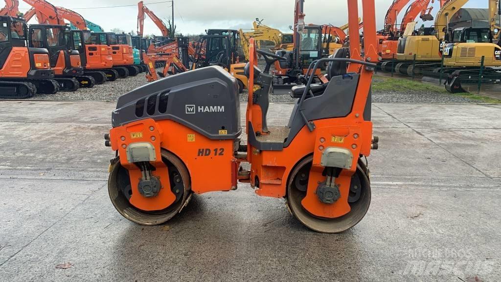 Hamm HD 12 VV Οδοστρωτήρες διπλού κυλίνδρου
