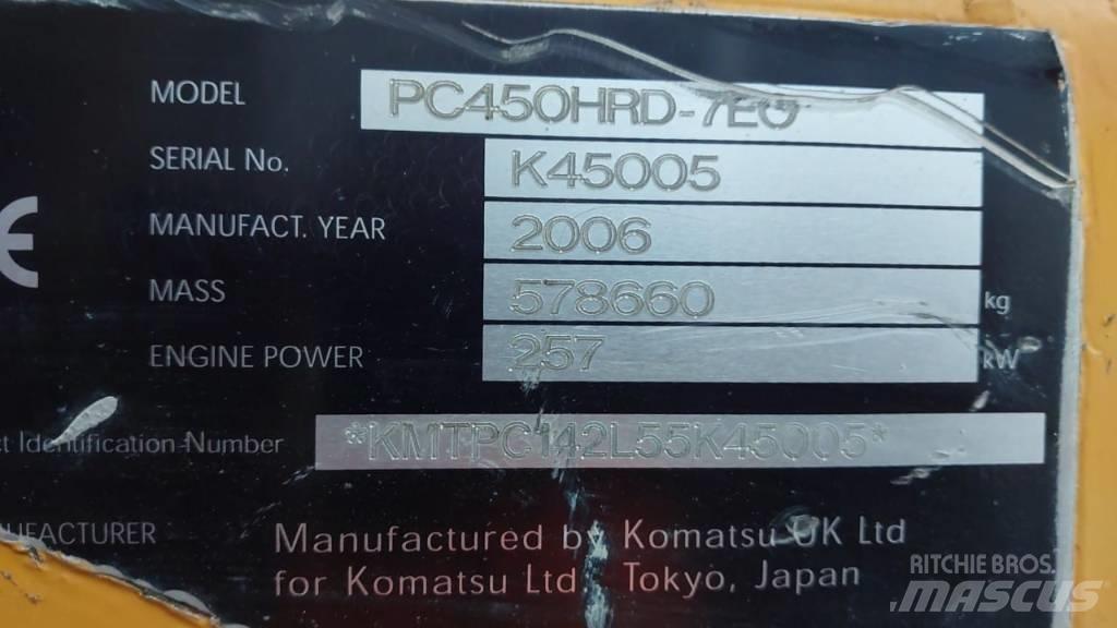 Komatsu PC450HRD-7E0 Εκσκαφείς κατεδαφίσεων