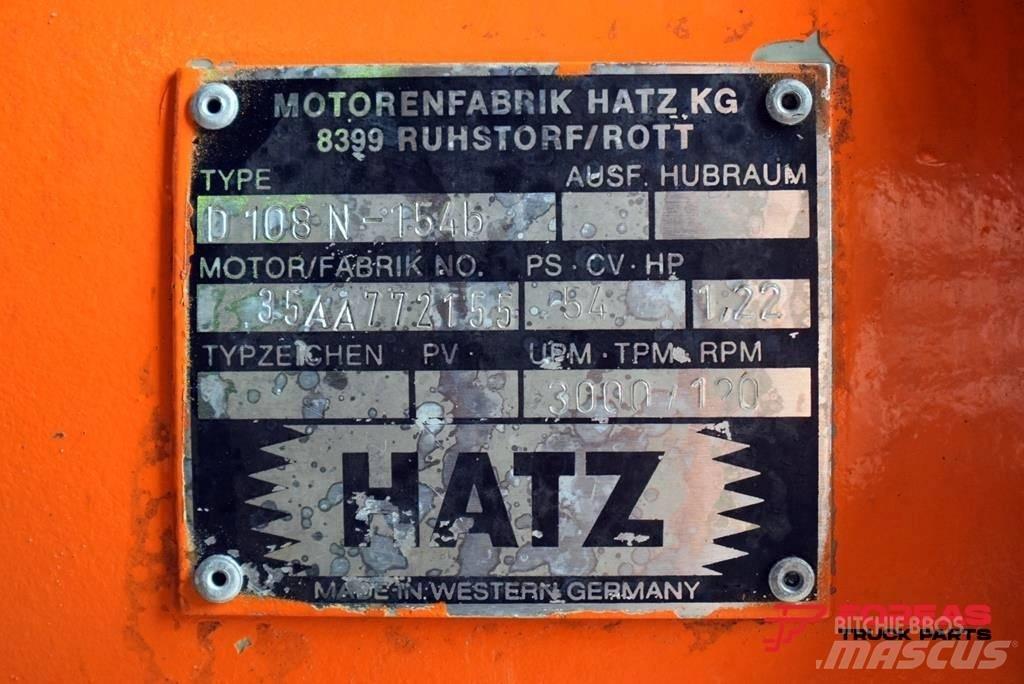 Hatz D 108 N - 154b Γεννήτριες πετρελαίου