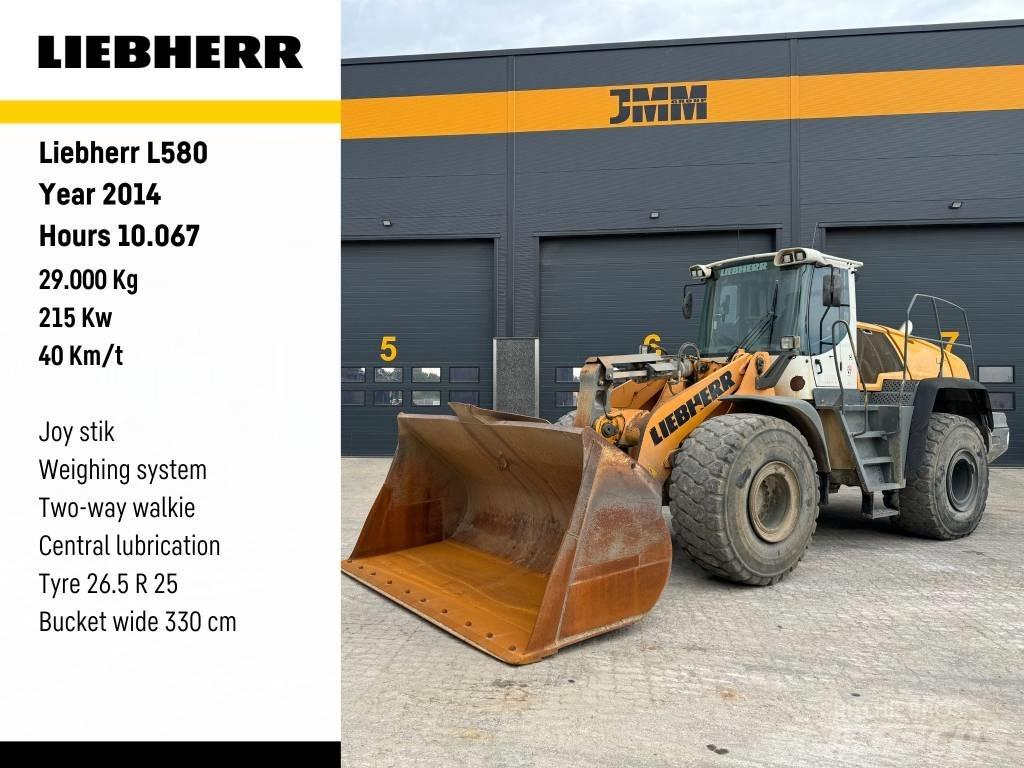 Liebherr L580 Φορτωτές με λάστιχα (Τροχοφόροι)