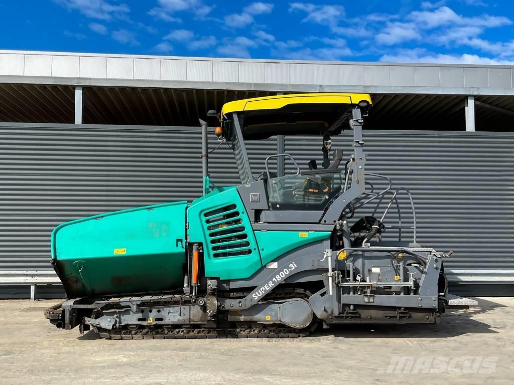 Vögele SUPER 1800-3I Επίστρωση ασφάλτου