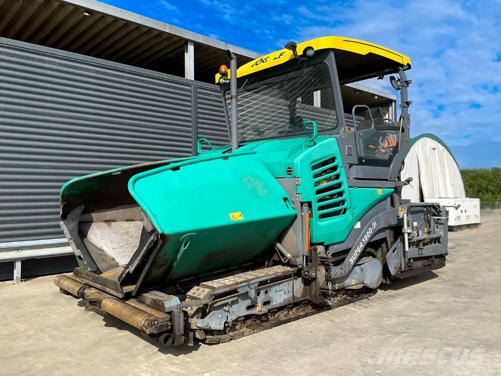 Vögele SUPER 1800-3I Επίστρωση ασφάλτου