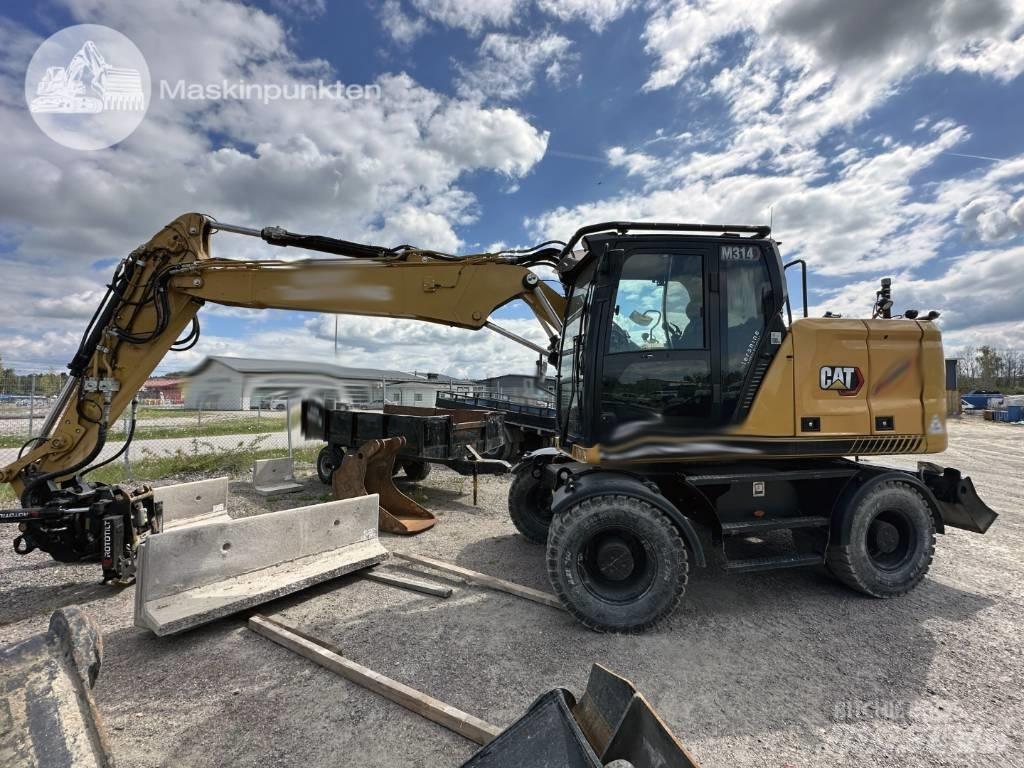 CAT M 314 Εκσκαφείς με τροχούς - λάστιχα