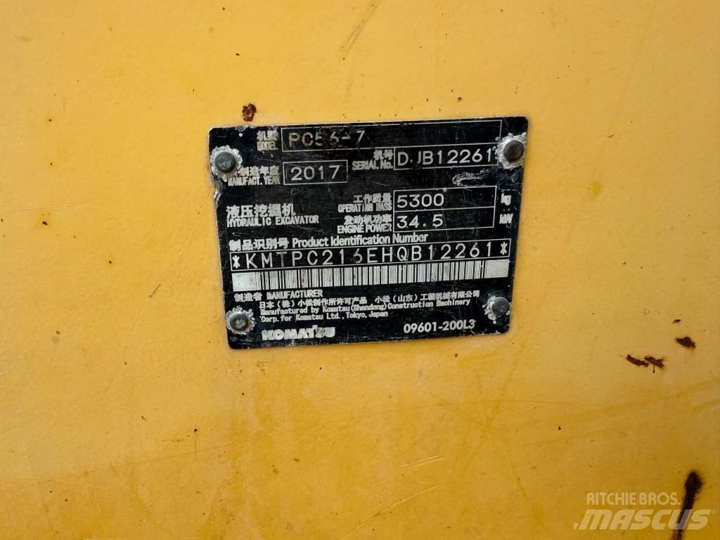 Komatsu PC 56-7 Εκσκαφάκι (διαβολάκι) < 7t