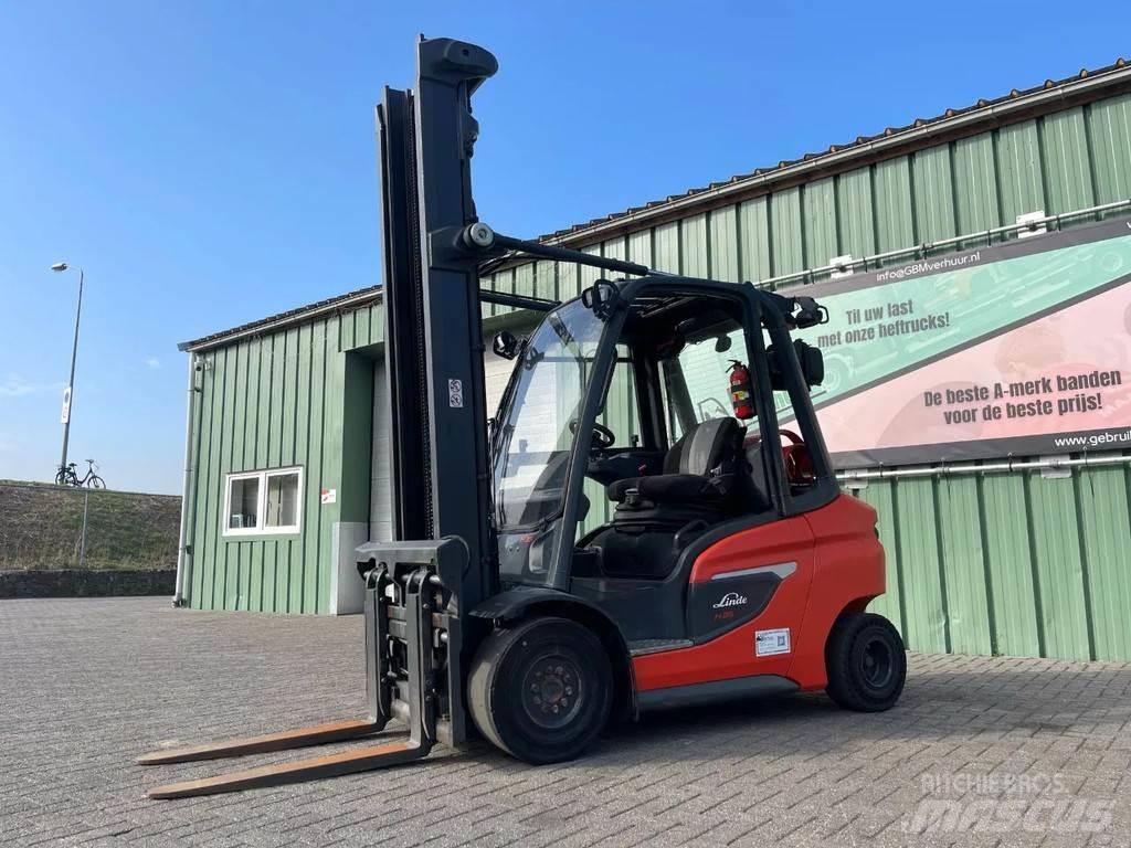 Linde H35T Περονοφόρα ανυψωτικά κλαρκ με φυσικό αέριο LPG