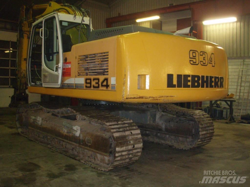 Liebherr 934 Εκσκαφείς με ερπύστριες
