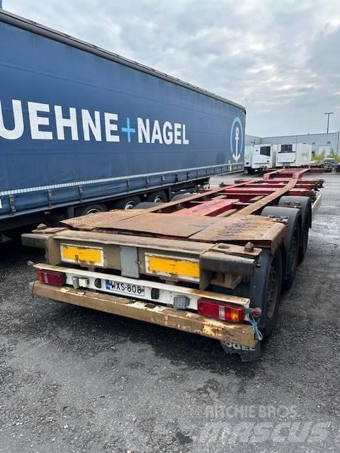 Kögel SW 24 WXS-808 Ημιρυμούλκες Container