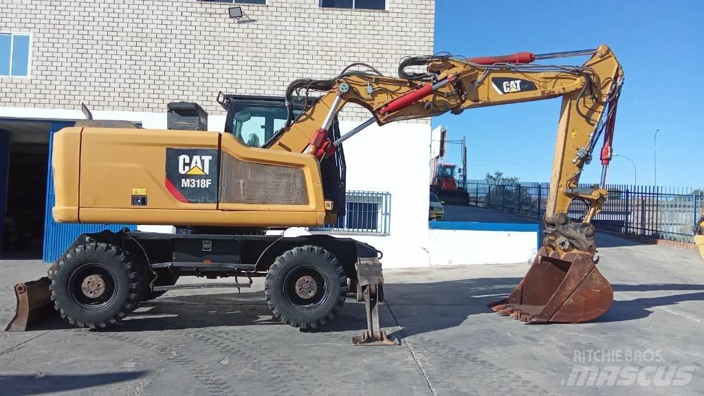 CAT M318F Εκσκαφείς με τροχούς - λάστιχα
