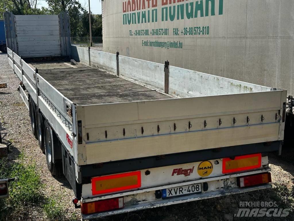 Fliegl SDS-350 Επίπεδες/πλευρικώς ανοιγόμενες ημιρυμούλκες