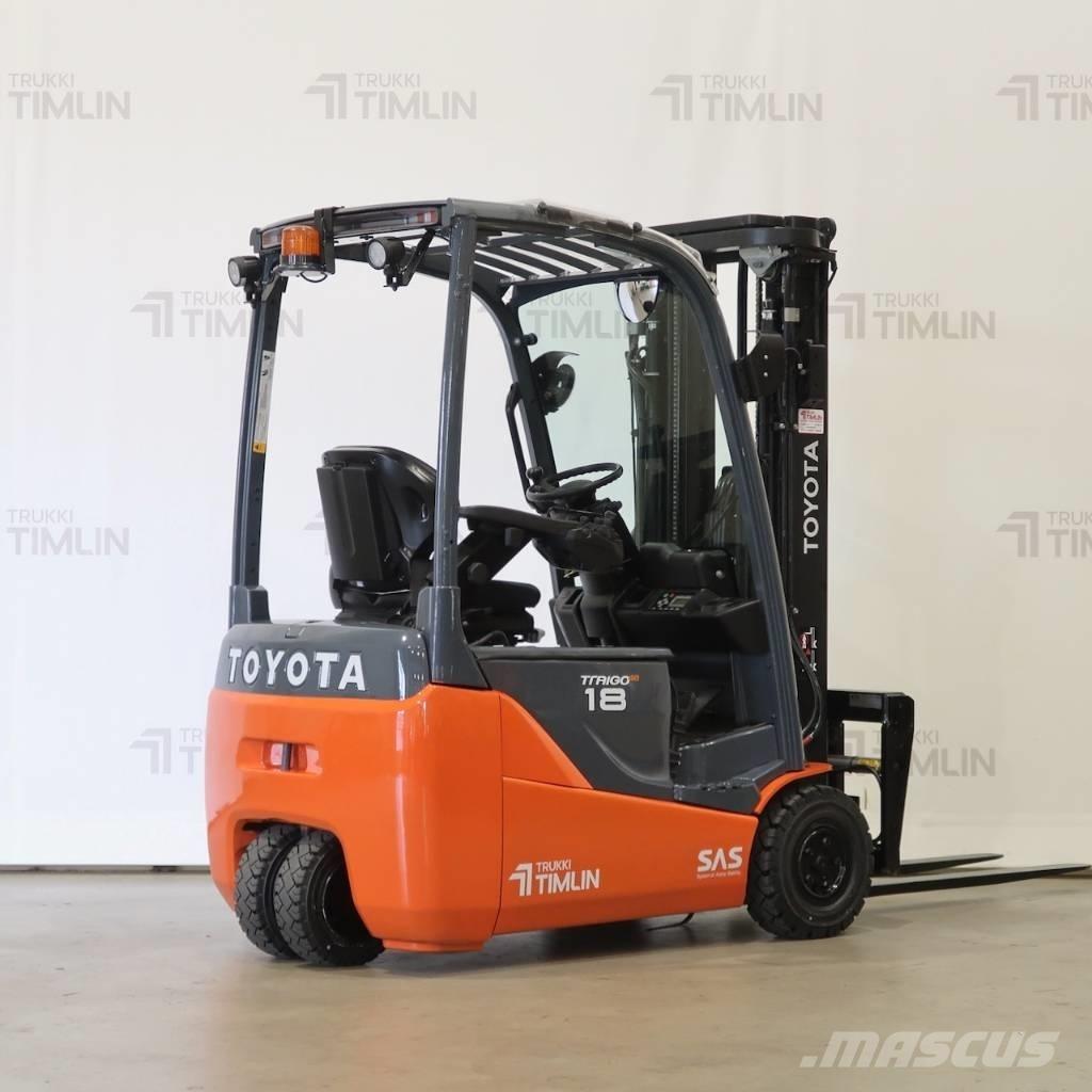 Toyota 8FBEK18T Ηλεκτρικά περονοφόρα ανυψωτικά κλαρκ