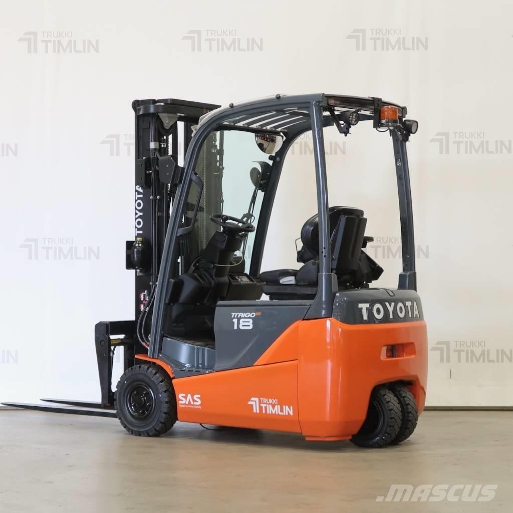Toyota 8FBEK18T Ηλεκτρικά περονοφόρα ανυψωτικά κλαρκ