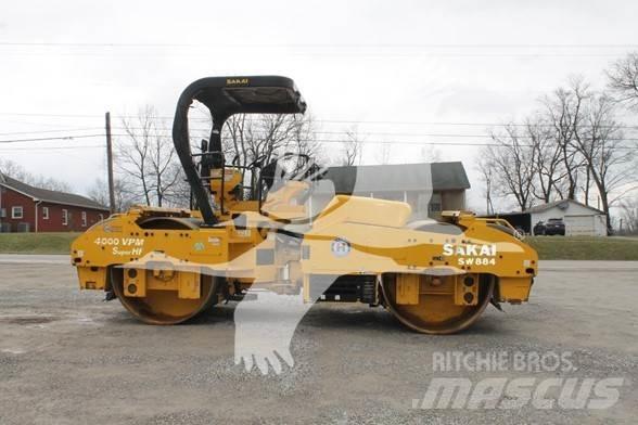 Sakai SW884 Οδοστρωτήρες μονού κυλίνδρου