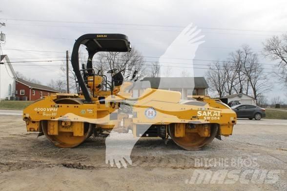 Sakai SW884 Οδοστρωτήρες μονού κυλίνδρου