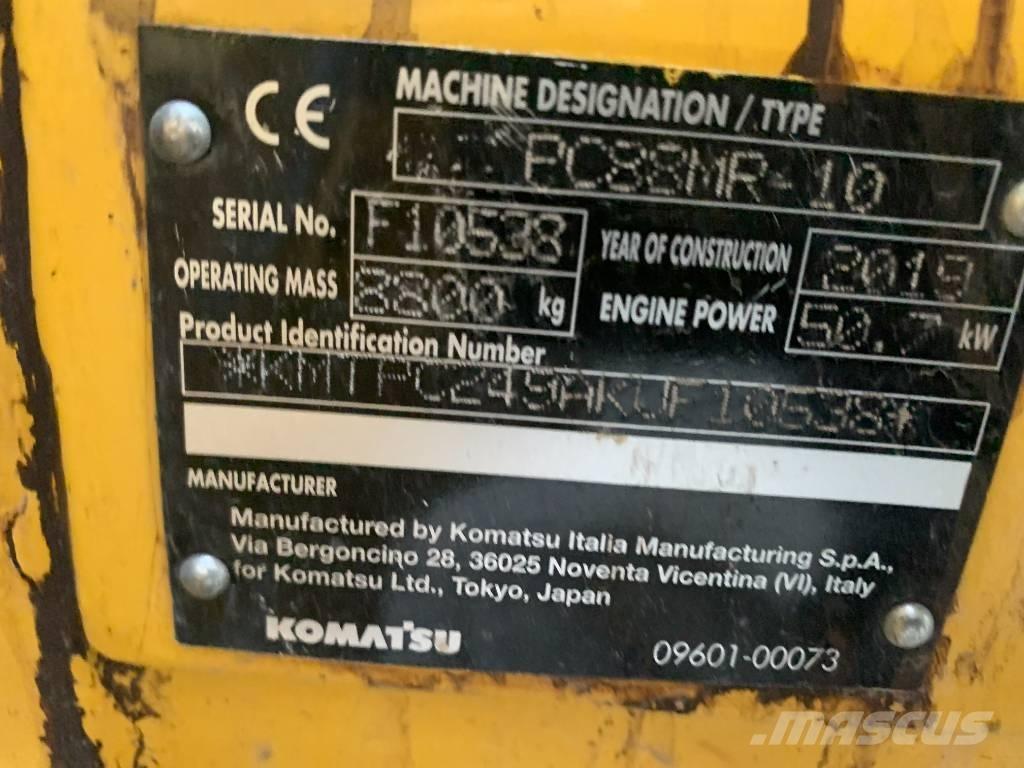Komatsu PC 88 MR-10 Εκσκαφείς με ερπύστριες